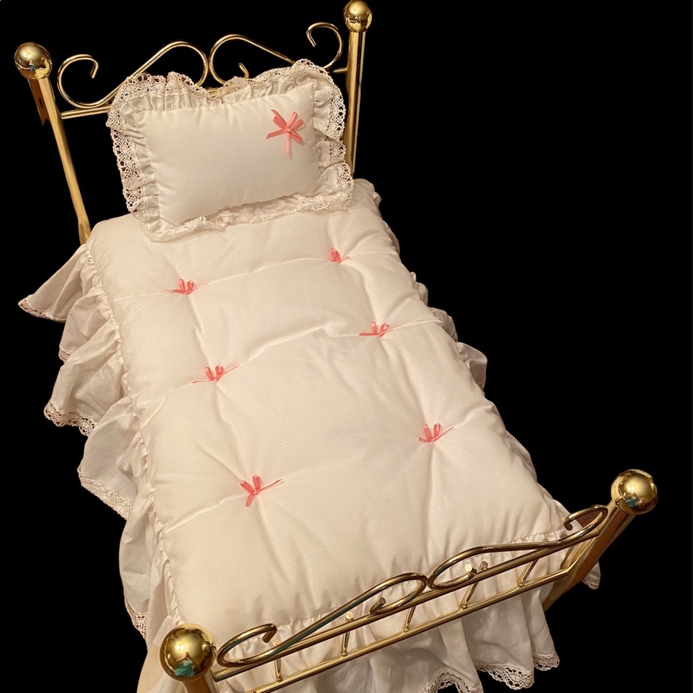 American Girl Samantha Brass Bed